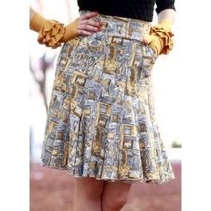 Effie’s Heart Burroughs Print 7 Year Skirt
